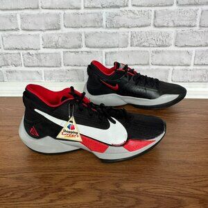⭐Nike Zoom Freak 2 Bred Sz 11.5 Women Basketball Shoes Sneakers Black CK5424-003